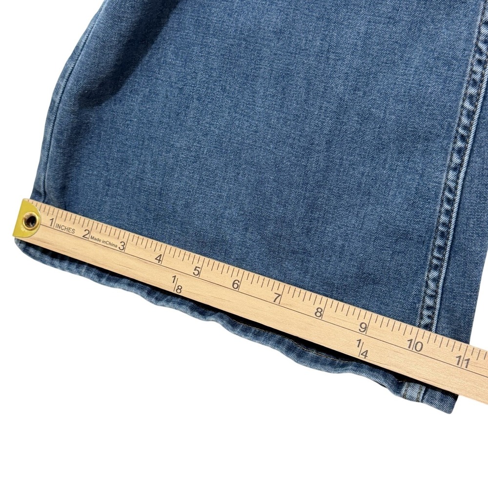 Free People Flare Jeans Womens Size 26 Pull On Stretch Bell Bottom Low Rise - Picture 7 of 10
